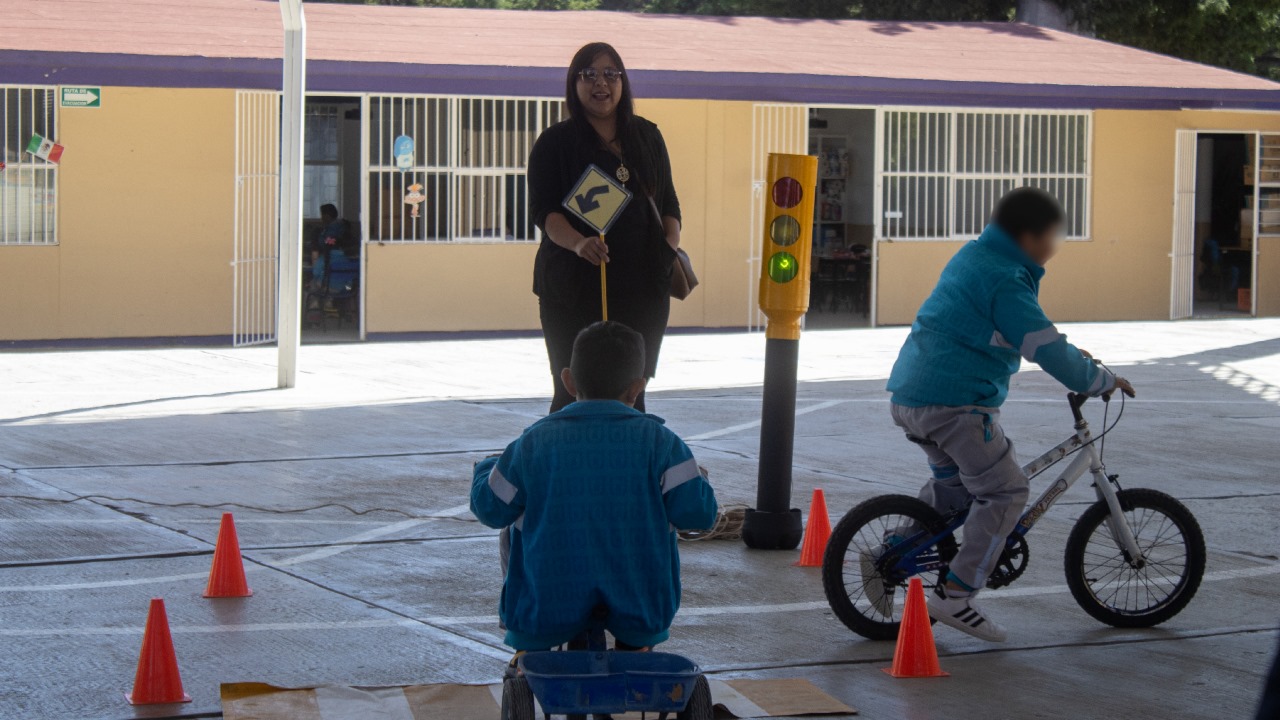 Programa de Educación Vial en Escuela Primaria de Venustiano Carranza, Tocatlán